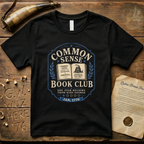 Thomas Paine Common Sense Book Club Dark T-Shirt
