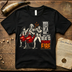 When You're In The Middle of a Revolutionary War But That Beat is Straight Fire Crazed Dark T-Shirt