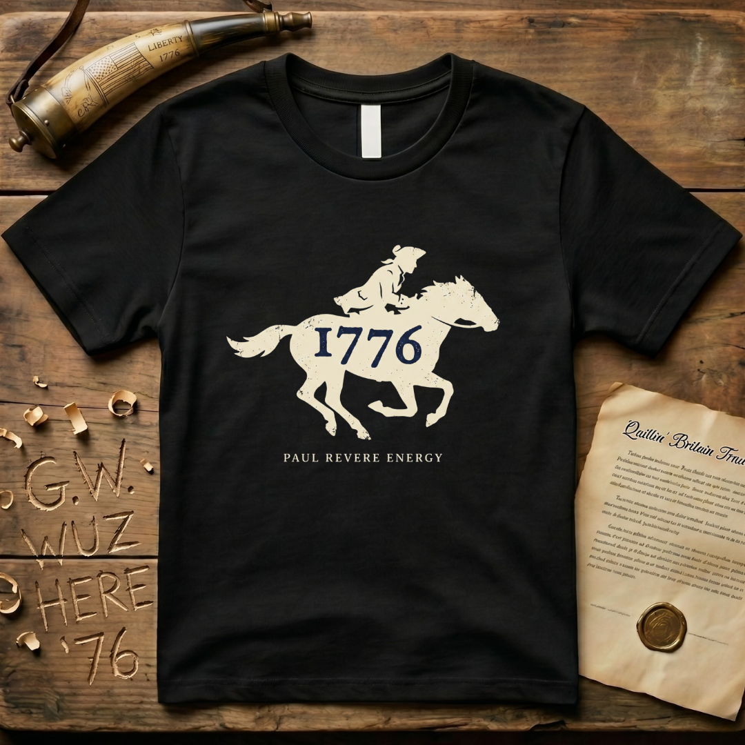 1776 Paul Revere Energy Dark T-Shirt