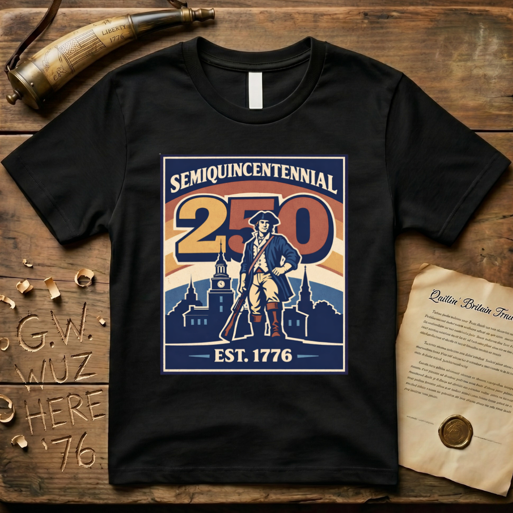 Semiquincentennial 250 Years Est. 1776 T-Shirt
