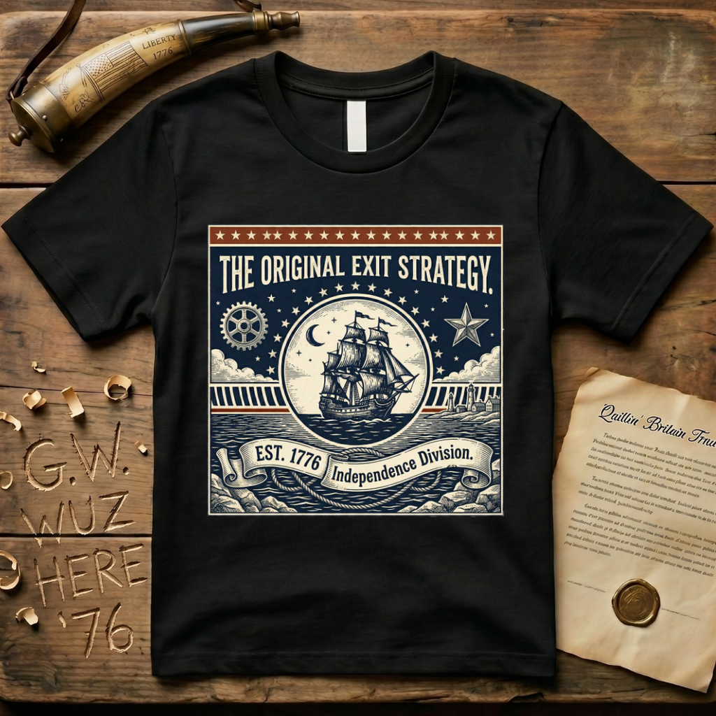 The Original Exit Strategy - Independent Division Tarot-Style T-Shirt