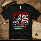 History Buff Flexing Since 1776 Spartan Lifting T-Shirt
