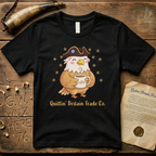 Cute American Eagle Patriot Drinking Coffee Not Tea T-Shirt