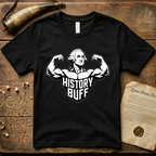 History Buff Flexing George Washington Minimalist T-Shirt