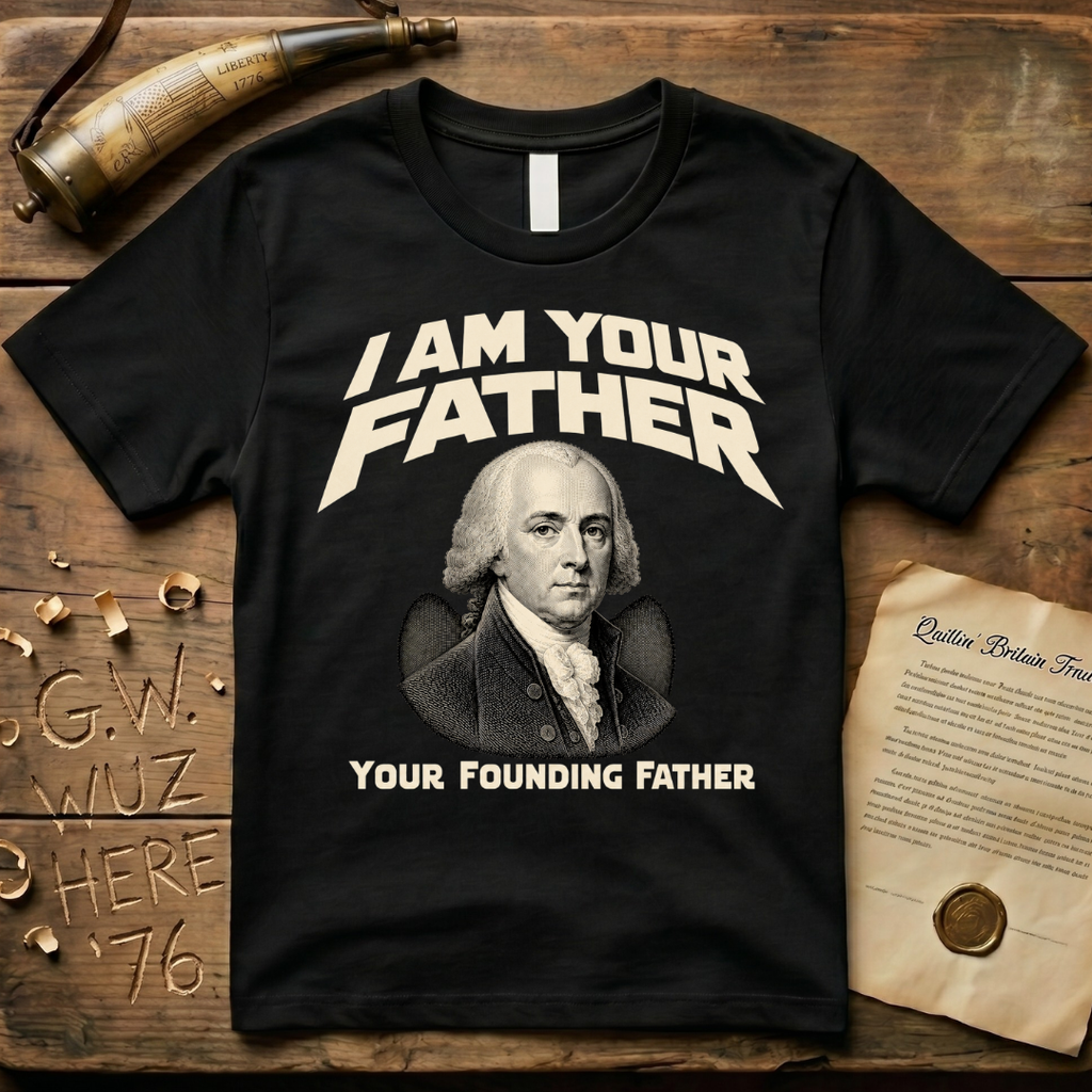 James Madison I Am Your Founding Father Dark Father's Day T-Shirt