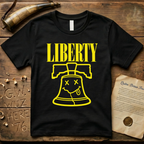 Grunge Liberty Bell 90's Design Dark T-Shirt