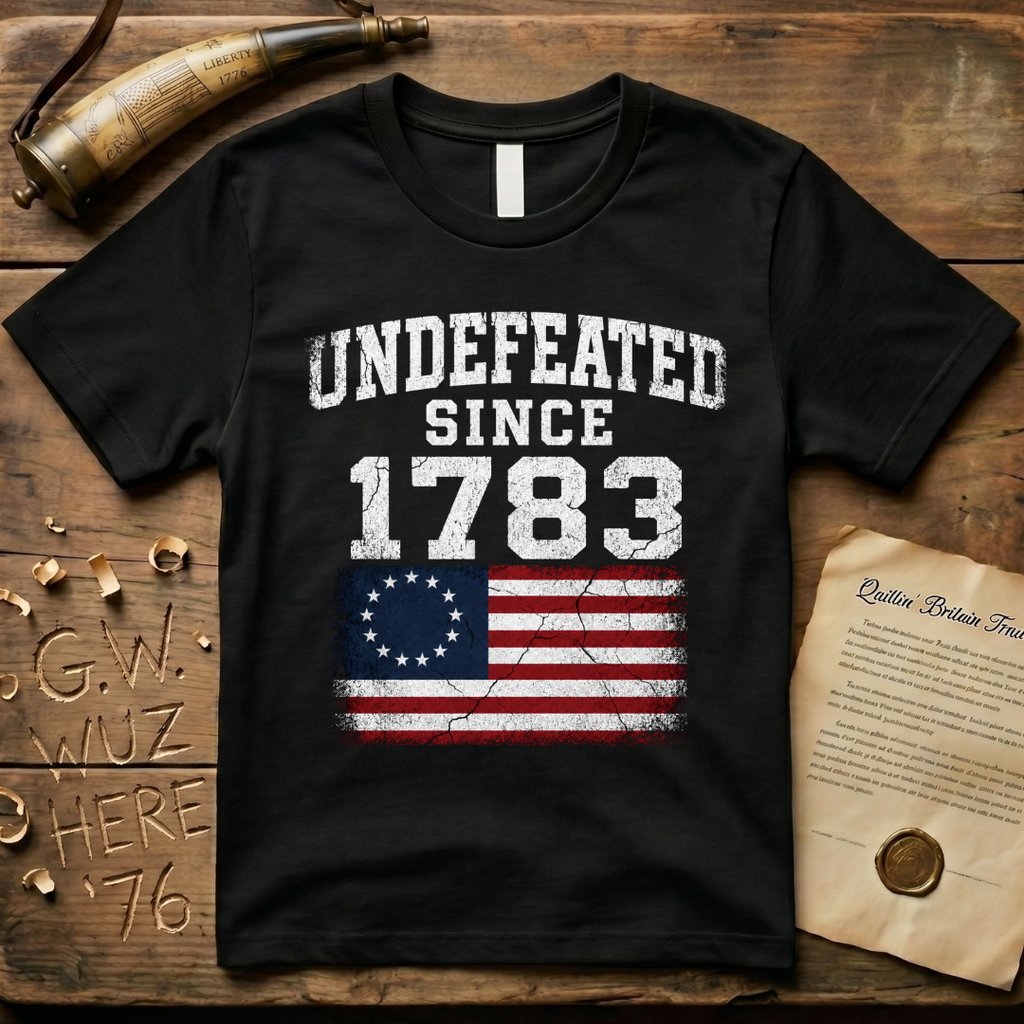 America Undefeated Since 1783 T-Shirt