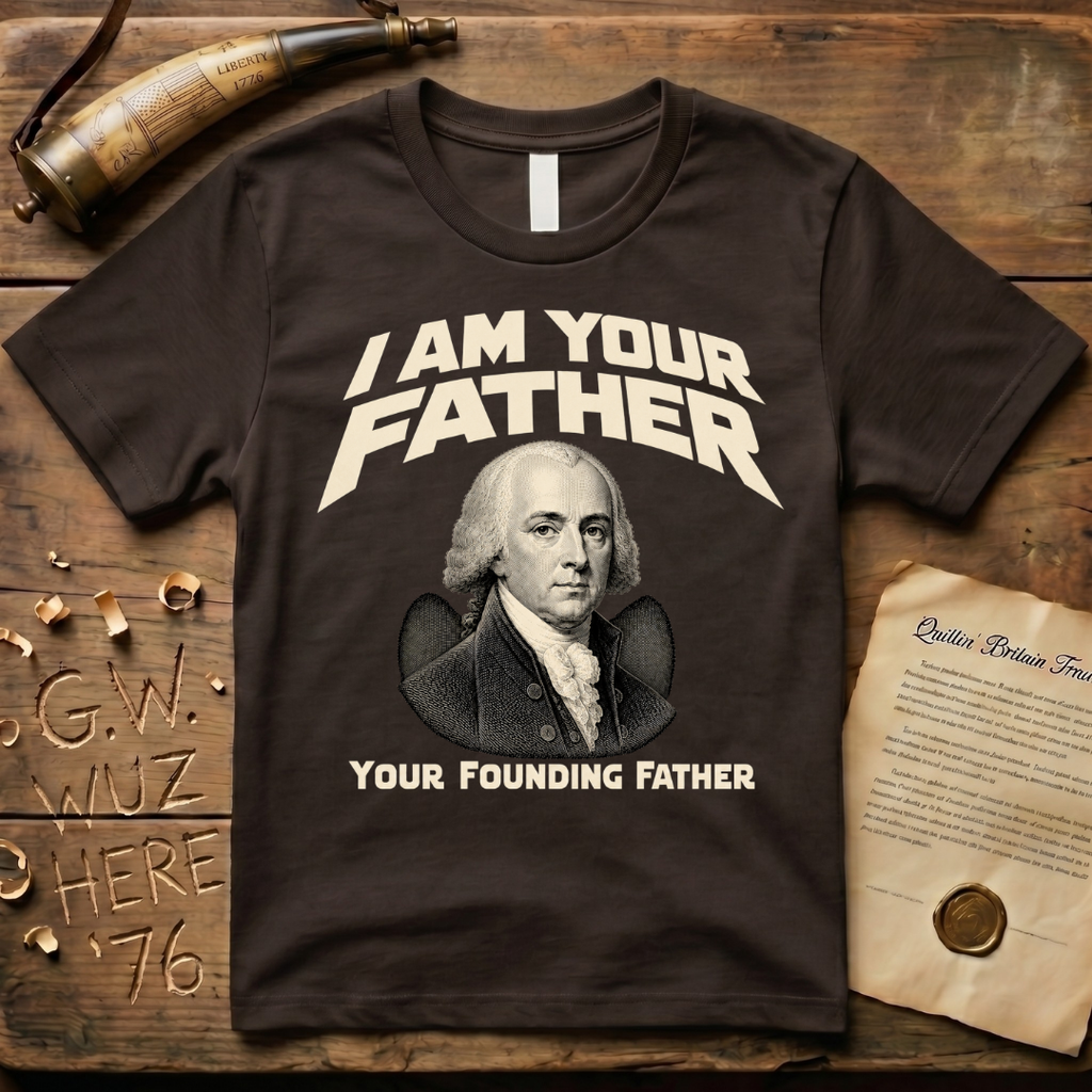 James Madison I Am Your Founding Father Dark Father's Day T-Shirt