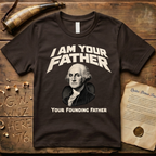 George Washington I Am Your Founding Father Dark Father's Day T-Shirt