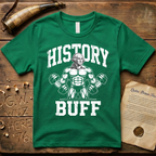 History Buff George Washington Gym Dark Design T-Shirt