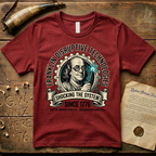 Ben Franklin Disruptive Technologies Shocking the System T-Shirt