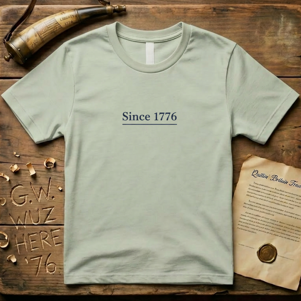 Minimalist Underlined Since 1776 T-Shirt