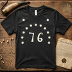 Vintage Bennington "76" Revolutionary War Flag T-Shirt