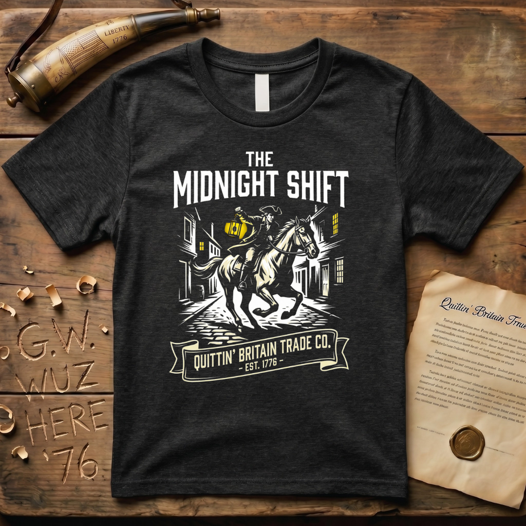 Paul Revere is on The Midnight Shift T-Shirt
