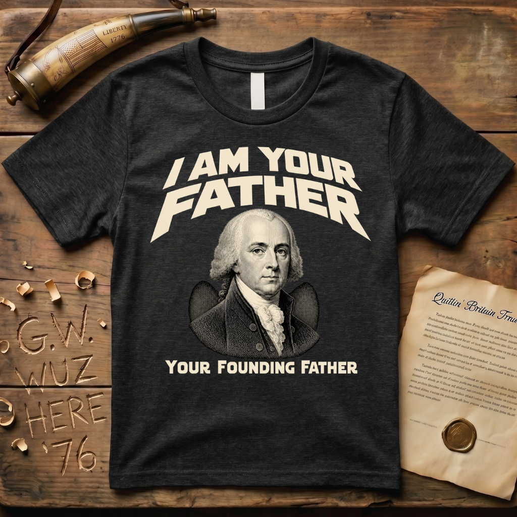 James Madison I Am Your Founding Father Dark Father's Day T-Shirt