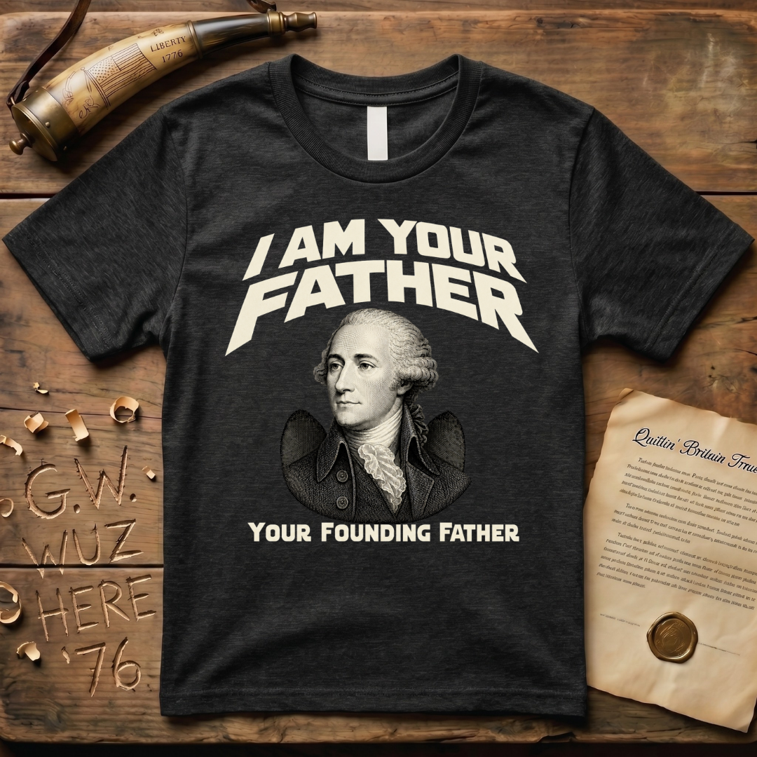 John Jay I Am Your Founding Father Dark Father's Day T-Shirt