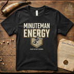 Minuteman Energy - Ready in Sixty Seconds Dark T-Shirt