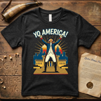 George Washington Yo America! Philadelphia Art Museum Steps T-Shirt