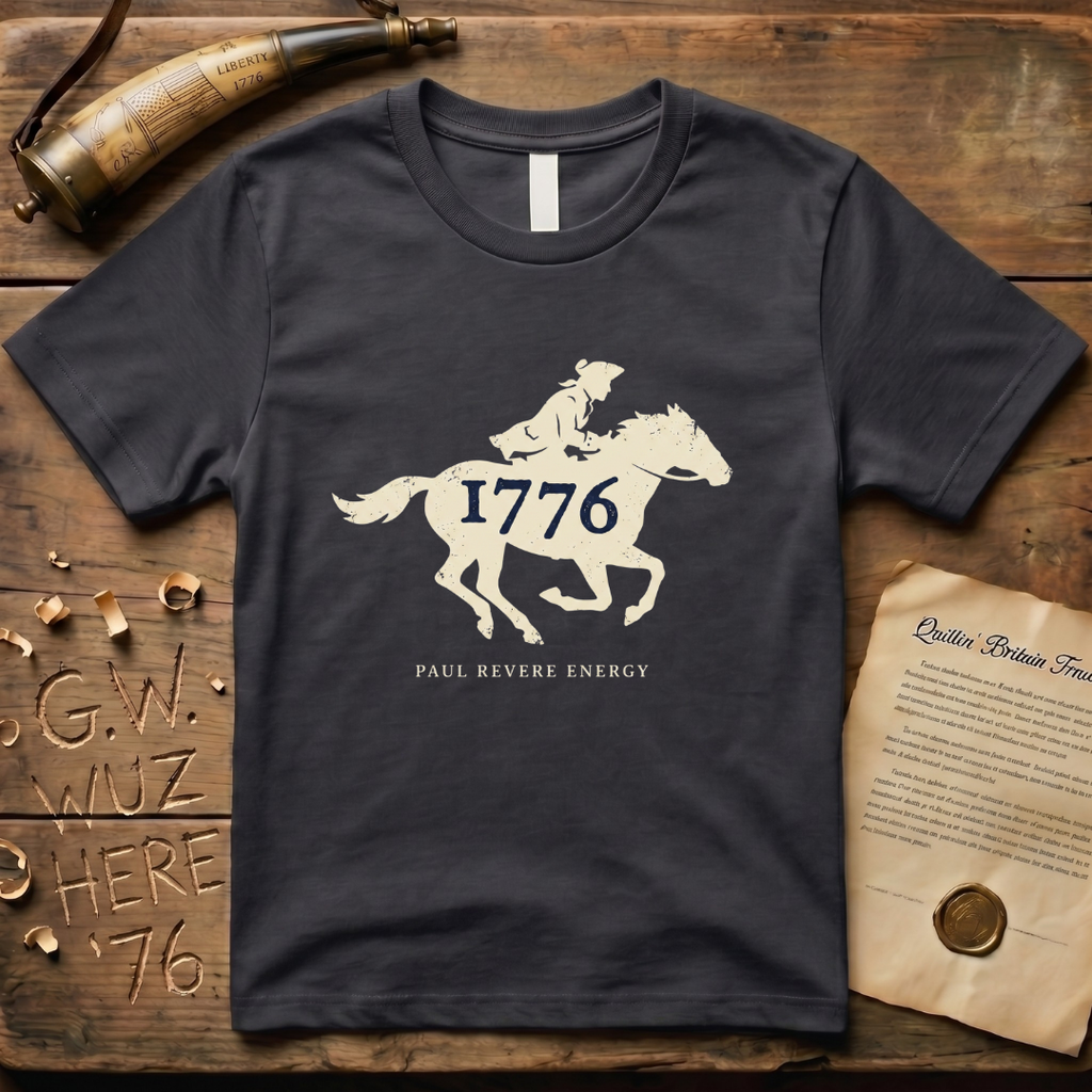 1776 Paul Revere Energy Dark T-Shirt