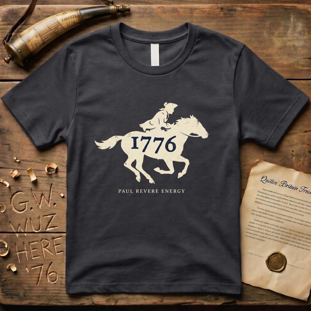 1776 Paul Revere Energy Dark T-Shirt