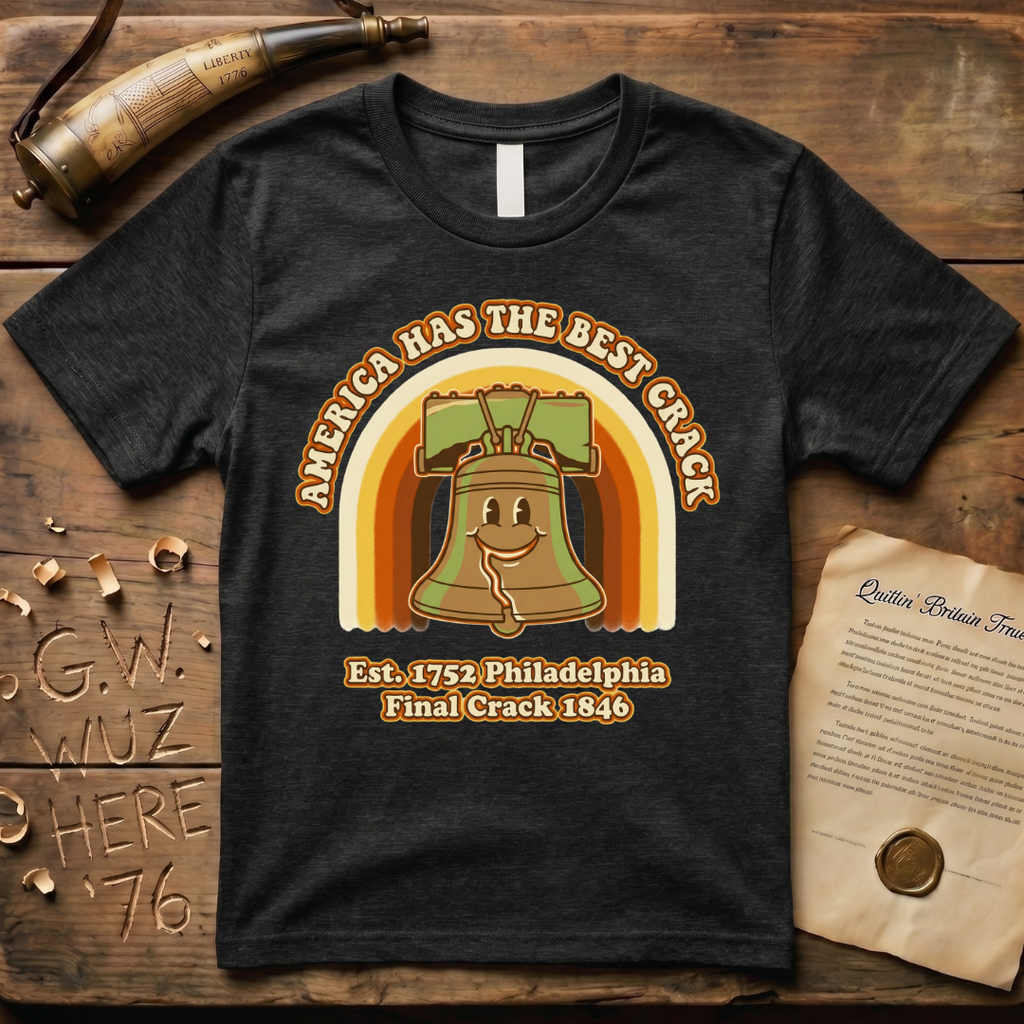 America Has The Best Crack Retro 1970's Style T-Shirt