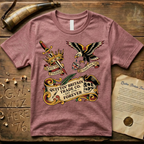 American Traditional Tattoo Quittin' Britain Forever 1776  T-Shirt
