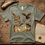 American Traditional Tattoo Quittin' Britain Forever 1776  T-Shirt