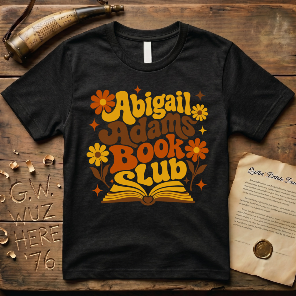 Abigail Adams Book Club 1970's Style T-Shirt