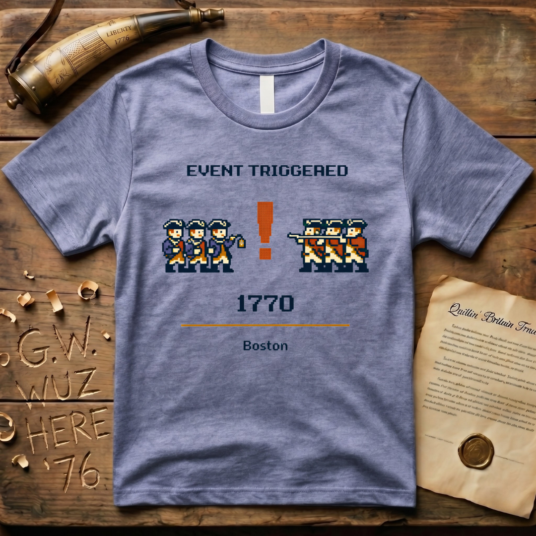 8-Bit Event Triggered Boston 1770 T-Shirt