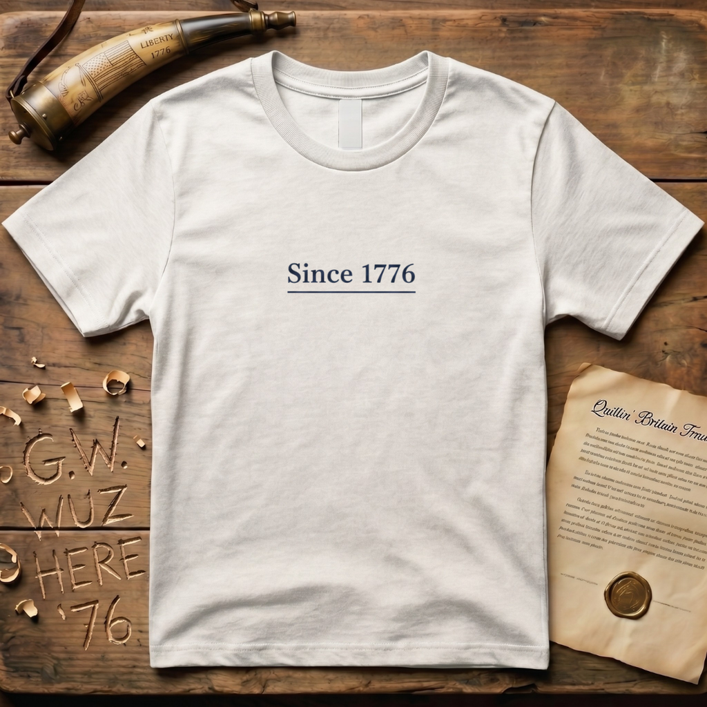 Minimalist Underlined Since 1776 T-Shirt