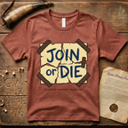 Join or Die Motivational Locker Room Sign T-Shirt