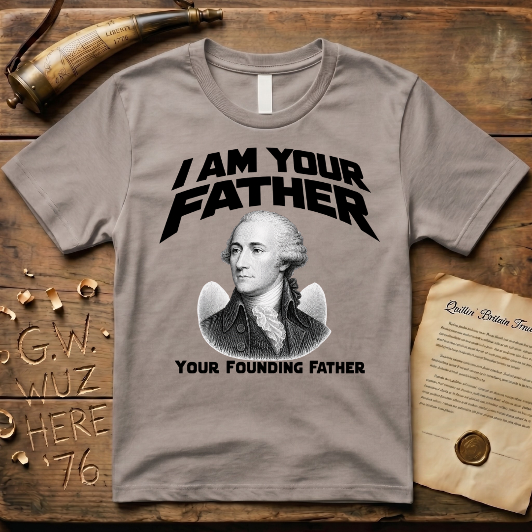 John Jay I Am Your Founding Father Light Father's Day T-Shirt