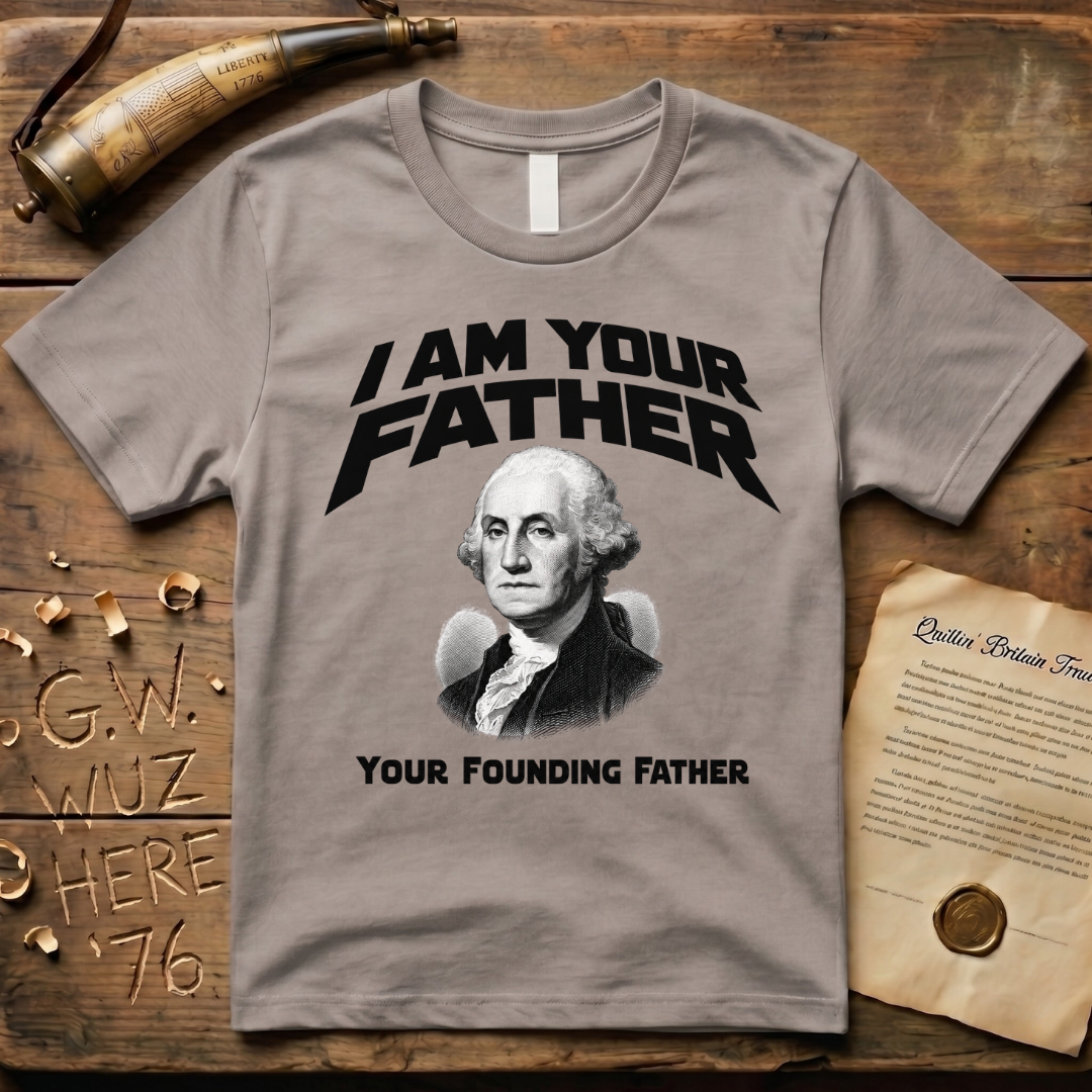 George Washington I Am Your Founding Father Light Father's Day T-Shirt