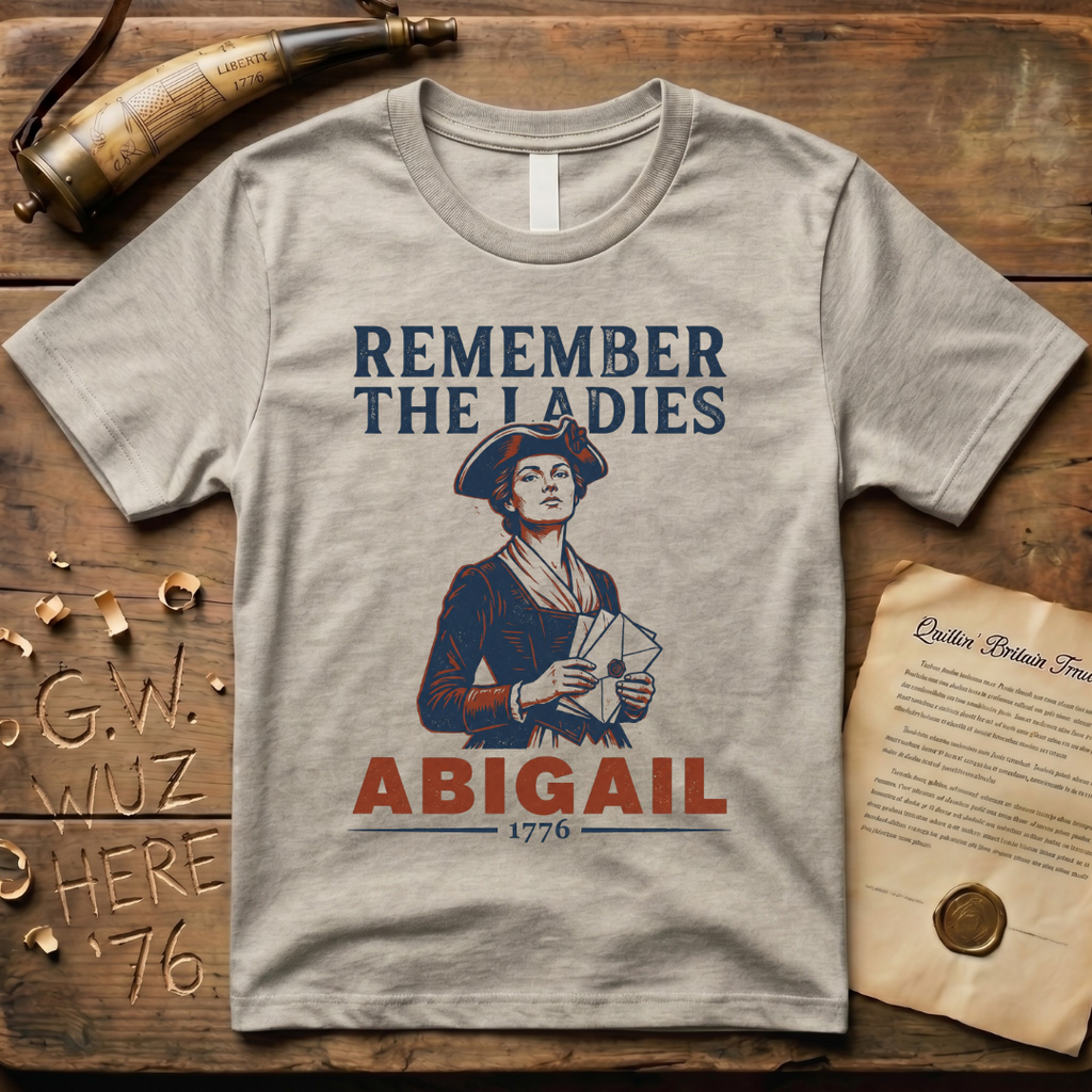 Remember The Ladies - Abigail Adams 1776 T-Shirt