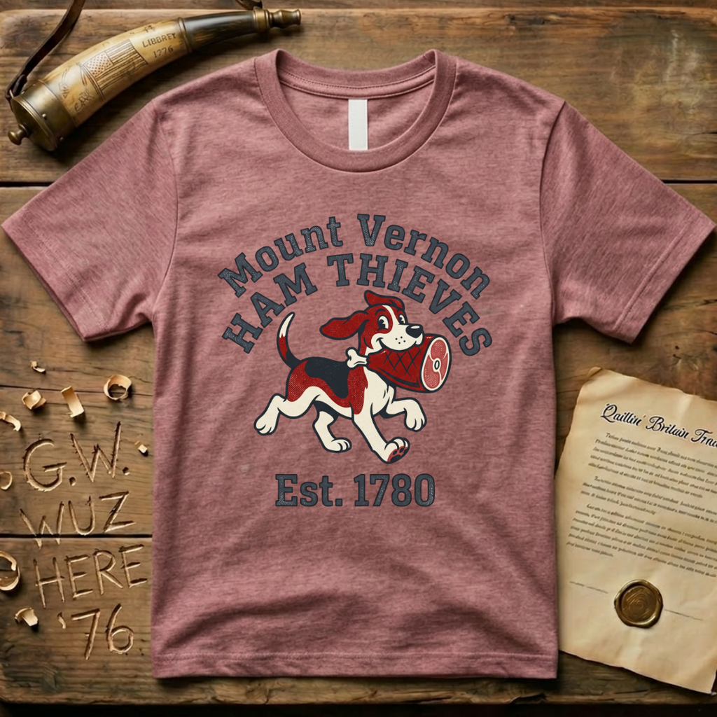 Vulcan - Mount Vernon Ham Thieves Est. 1780 Light T-Shirt