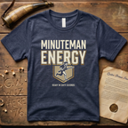 Minuteman Energy - Ready in Sixty Seconds Dark T-Shirt