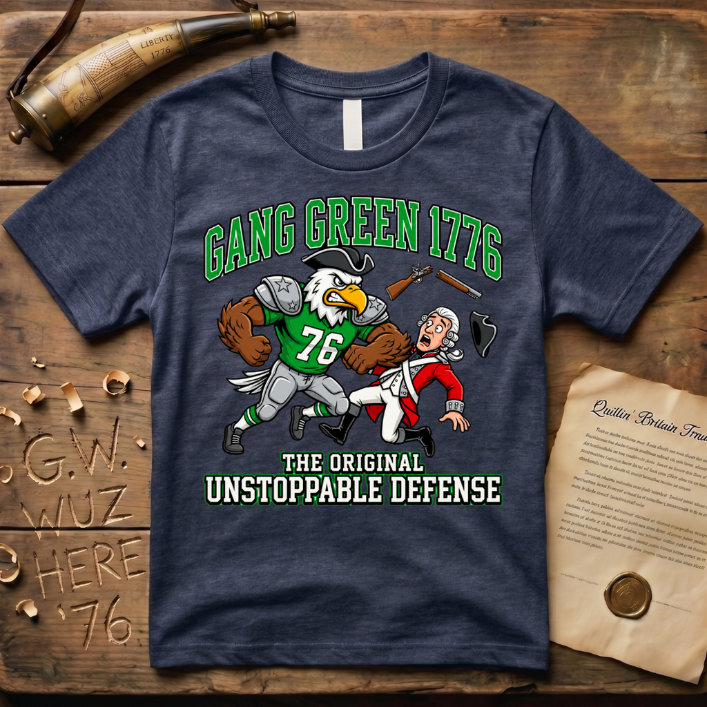 Gang Green 1776 - The Original Unstoppable Defense Football T-Shirt