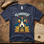 George Washington Yo America! Philadelphia Art Museum Steps T-Shirt