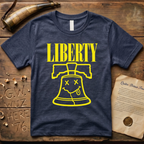 Grunge Liberty Bell 90's Design Dark T-Shirt