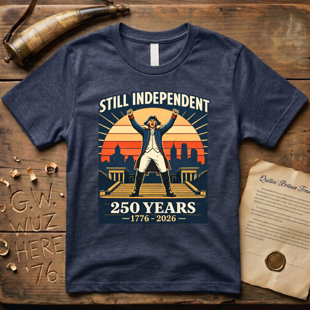 George Washington Still Independent 250 Years 1776-2026 T-Shirt