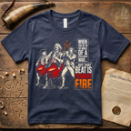 When You're In The Middle of a Revolutionary War But That Beat is Straight Fire Crazed Dark T-Shirt