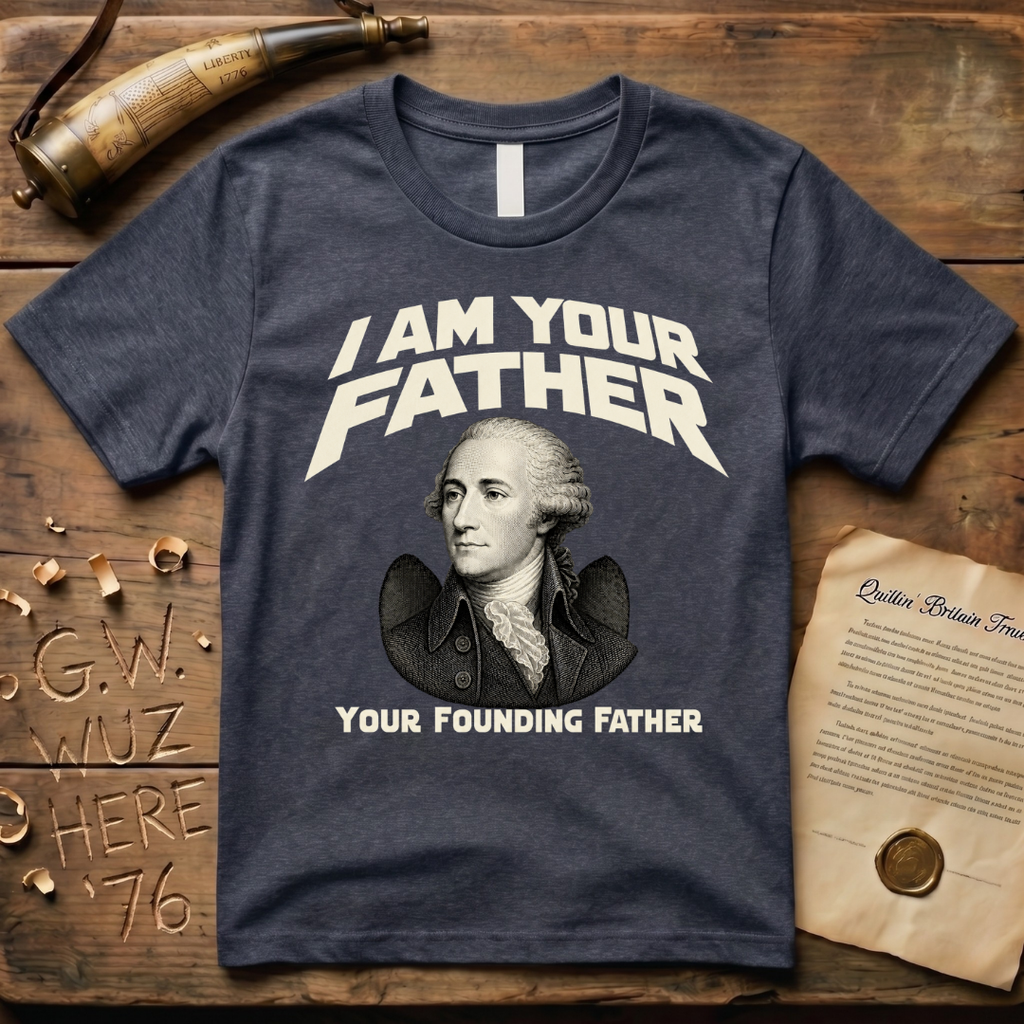 John Jay I Am Your Founding Father Dark Father's Day T-Shirt