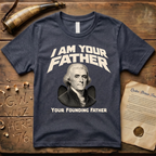 Thomas Jefferson I Am Your Founding Father Dark Father's Day T-Shirt