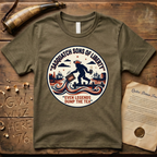 Sasquatch Sons of Liberty, Even Legends Dump the Tea Badge T-Shirt