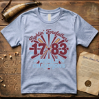 Fightin' Forefathers 1783 World Champions Retro Baseball T-Shirt