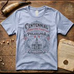 Retro 100 Years of American Independence Centennial Philadelphia 1876 T-Shirt