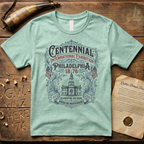Retro 100 Years of American Independence Centennial Philadelphia 1876 T-Shirt