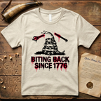 Biting Back Since 1776 Gadsen Snake T-Shirt