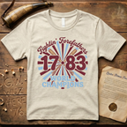 Fightin' Forefathers 1783 World Champions Retro Baseball T-Shirt