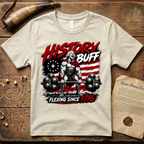 History Buff Flexing Since 1776 Spartan Lifting T-Shirt